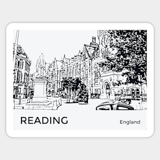 Reading England Sticker